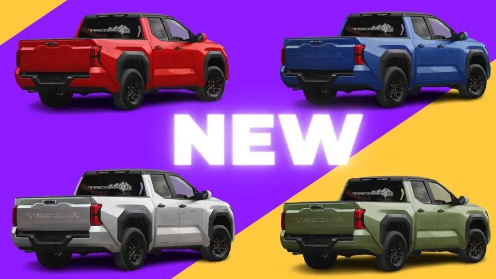 2023 Toyota Tacoma Colors